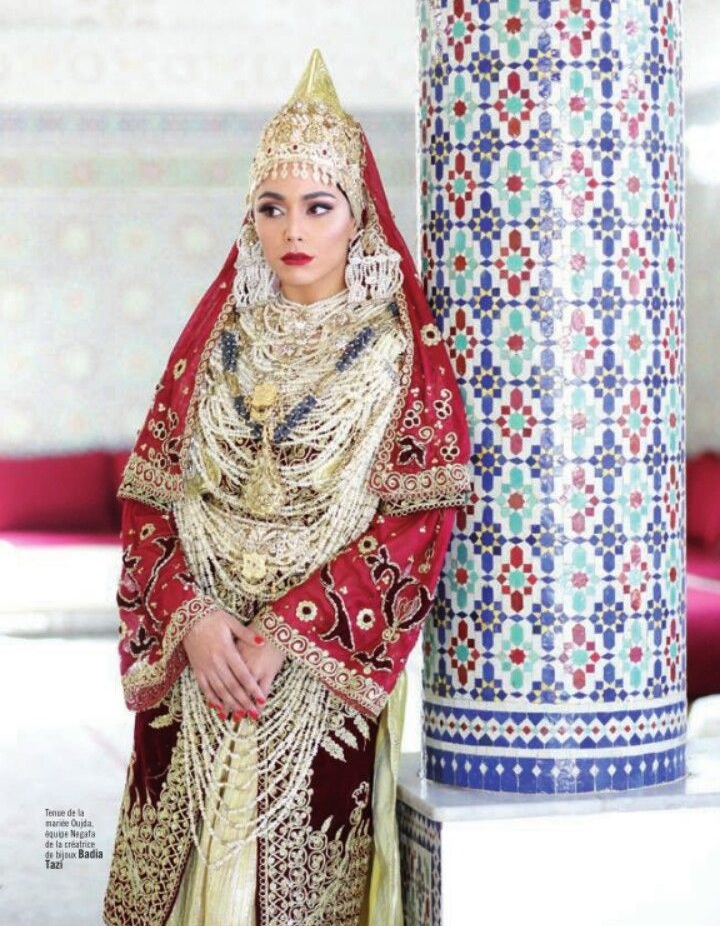 Tenue de la mariée d'oujda